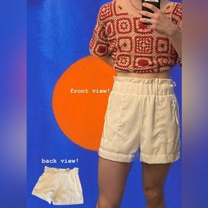 Cute breezy white shorts